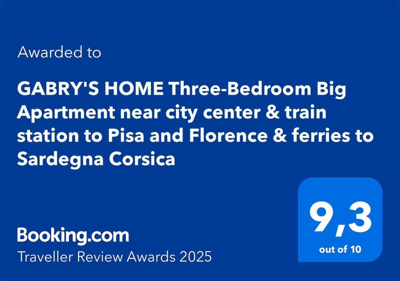ליבורנו Gabry'S Home Three-Bedroom Big Apartment Near City Center & Train Station To Pisa And Florence & Ferries To Sardegna Corsica מראה חיצוני תמונה